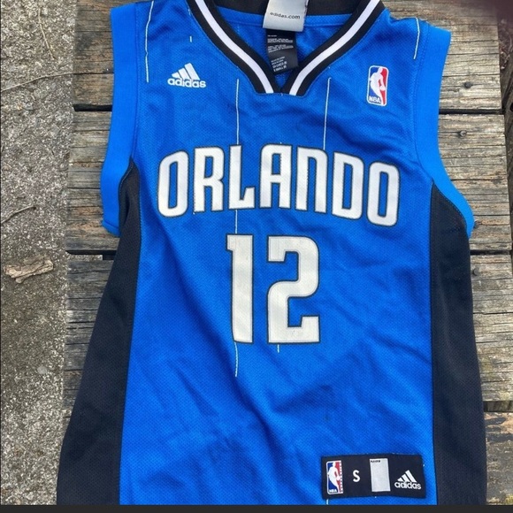 NBA ADIDAS FLORIDA ORLANDO SLEEVELESS JERSEY #12 SMALL - Picture 1 of 6